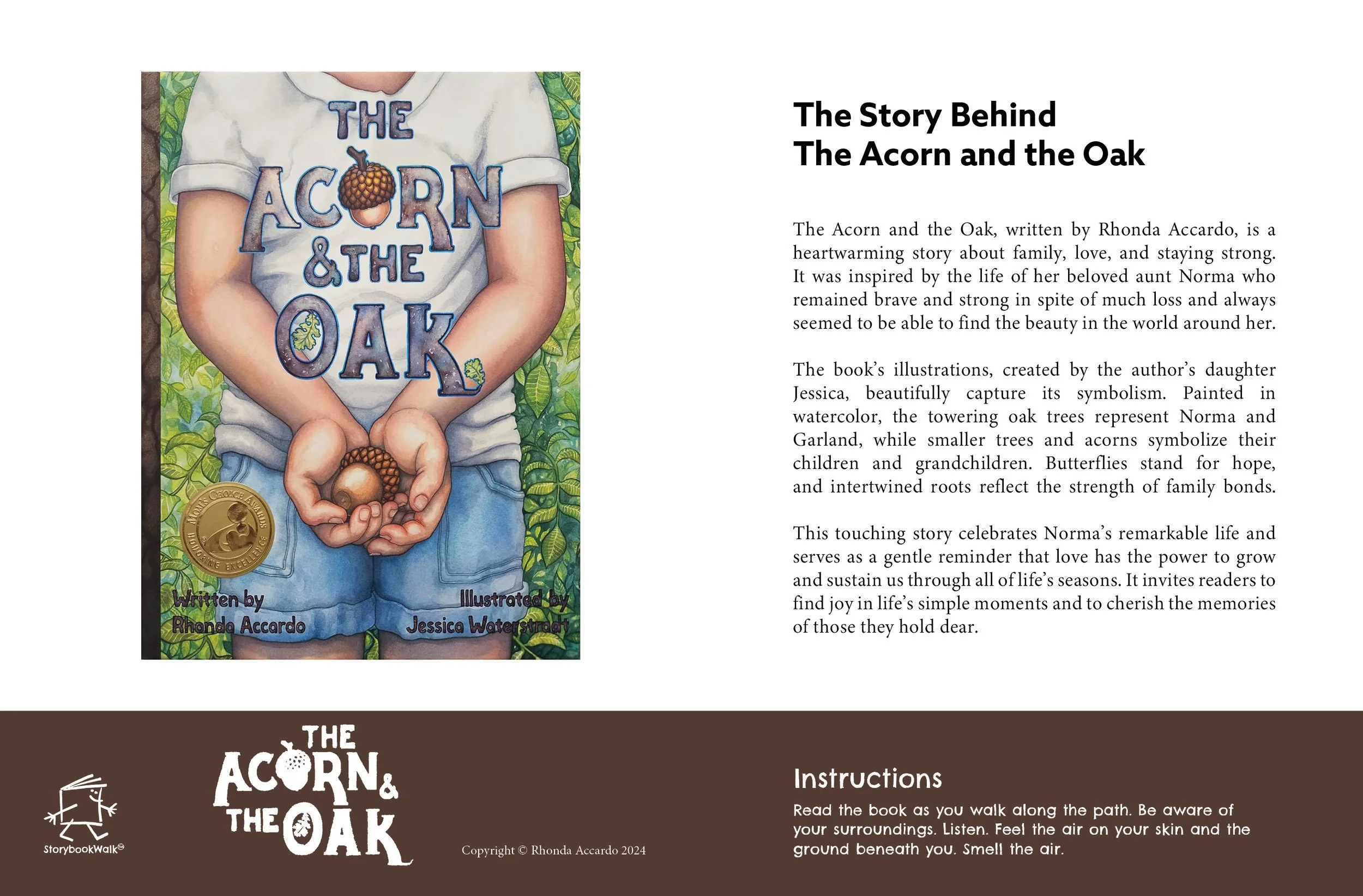 The Acorn & the Oak: Storybook Walk Edition — StorybookWalk.com